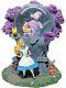 Walt Disney Alice in Wonderland Cheshire Cat Snow Globe Light Up Flaw READ