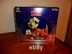 Walt Disney Mickey Mouse Snow Globe Music Box Mickey's Nightmare 1932/Too Cute