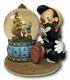 Walt Disney Pinocchio Musical Snow Globe Vintage 90s. Pinocchio & Figaro Parts