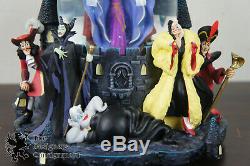 Walt Disney Villains Musical Snowglobe Retired 2003 Grim Grinning Ghosts Ursula