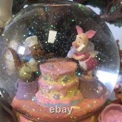 Winnie The Pooh Disney Store Snow Globe Rumbly in My Tumbly 1963 RARE RETIRED